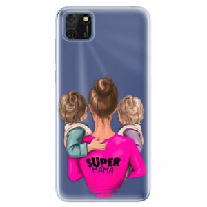 Odolné silikonové pouzdro iSaprio - Super Mama - Two Boys - Huawei Y5p obraz