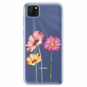 Odolné silikonové pouzdro iSaprio - Three Flowers - Huawei Y5p obraz