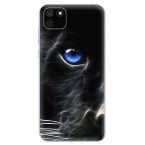 Odolné silikonové pouzdro iSaprio - Black Puma - Huawei Y5p obraz