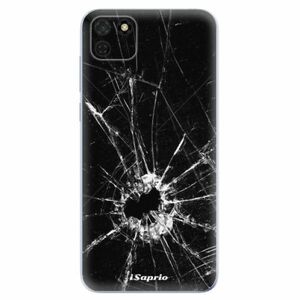 Odolné silikonové pouzdro iSaprio - Broken Glass 10 - Huawei Y5p obraz