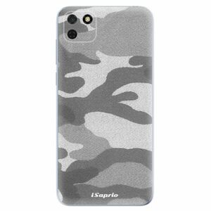 Odolné silikonové pouzdro iSaprio - Gray Camuflage 02 - Huawei Y5p obraz