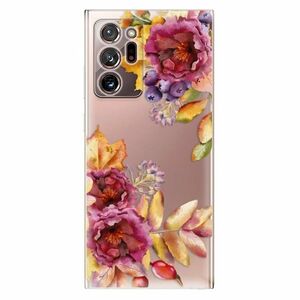 Odolné silikonové pouzdro iSaprio - Fall Flowers - Samsung Galaxy Note 20 Ultra obraz