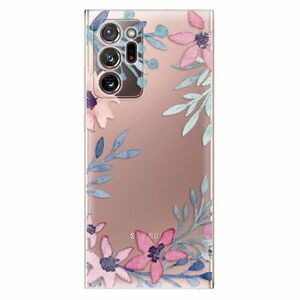 Odolné silikonové pouzdro iSaprio - Leaves and Flowers - Samsung Galaxy Note 20 Ultra obraz