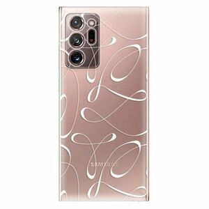 Odolné silikonové pouzdro iSaprio - Fancy - white - Samsung Galaxy Note 20 Ultra obraz
