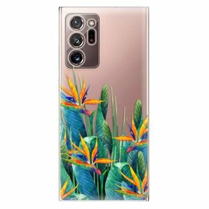 Odolné silikonové pouzdro iSaprio - Exotic Flowers - Samsung Galaxy Note 20 Ultra obraz