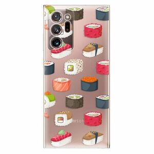 Odolné silikonové pouzdro iSaprio - Sushi Pattern - Samsung Galaxy Note 20 Ultra obraz