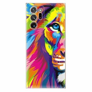 Odolné silikonové pouzdro iSaprio - Rainbow Lion - Samsung Galaxy Note 20 Ultra obraz
