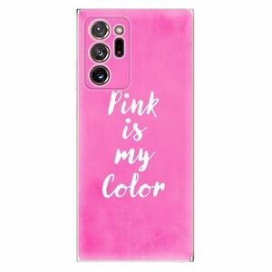 Odolné silikonové pouzdro iSaprio - Pink is my color - Samsung Galaxy Note 20 Ultra obraz