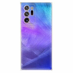 Odolné silikonové pouzdro iSaprio - Purple Feathers - Samsung Galaxy Note 20 Ultra obraz