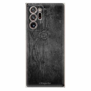 Odolné silikonové pouzdro iSaprio - Black Wood 13 - Samsung Galaxy Note 20 Ultra obraz