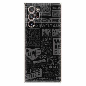 Odolné silikonové pouzdro iSaprio - Text 01 - Samsung Galaxy Note 20 Ultra obraz