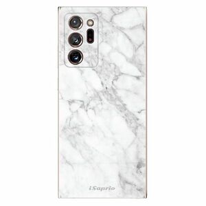Odolné silikonové pouzdro iSaprio - SilverMarble 14 - Samsung Galaxy Note 20 Ultra obraz