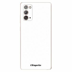 Odolné silikonové pouzdro iSaprio - 4Pure - bílý - Samsung Galaxy Note 20 obraz
