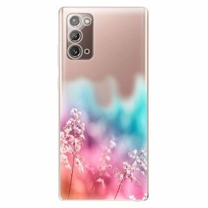 Odolné silikonové pouzdro iSaprio - Rainbow Grass - Samsung Galaxy Note 20 obraz