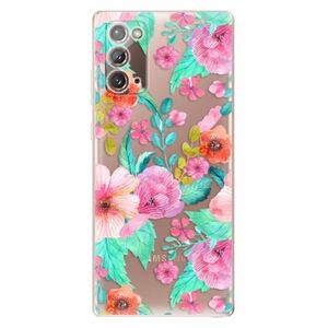 Odolné silikonové pouzdro iSaprio - Flower Pattern 01 - Samsung Galaxy Note 20 obraz