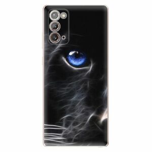 Odolné silikonové pouzdro iSaprio - Black Puma - Samsung Galaxy Note 20 obraz