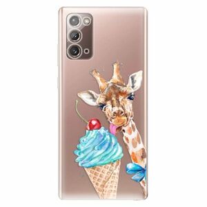 Odolné silikonové pouzdro iSaprio - Love Ice-Cream - Samsung Galaxy Note 20 obraz
