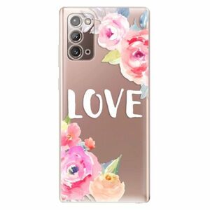 Odolné silikonové pouzdro iSaprio - Love - Samsung Galaxy Note 20 obraz