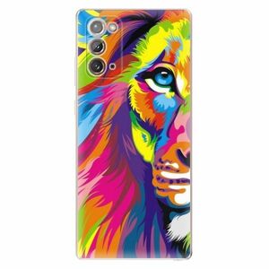 Odolné silikonové pouzdro iSaprio - Rainbow Lion - Samsung Galaxy Note 20 obraz