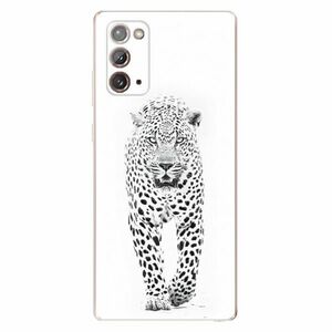 Odolné silikonové pouzdro iSaprio - White Jaguar - Samsung Galaxy Note 20 obraz