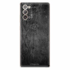 Odolné silikonové pouzdro iSaprio - Black Wood 13 - Samsung Galaxy Note 20 obraz