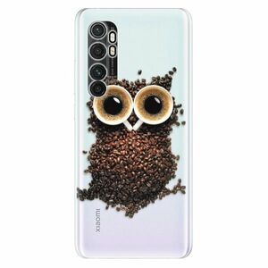 Odolné silikonové pouzdro iSaprio - Owl And Coffee - Xiaomi Mi Note 10 Lite obraz
