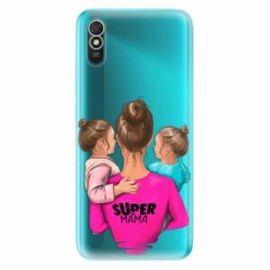 Odolné silikonové pouzdro iSaprio - Super Mama - Two Girls - Xiaomi Redmi 9A obraz