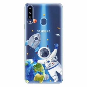 Odolné silikonové pouzdro iSaprio - Space 05 - Samsung Galaxy A20s obraz