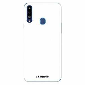 Odolné silikonové pouzdro iSaprio - 4Pure - bílý - Samsung Galaxy A20s obraz