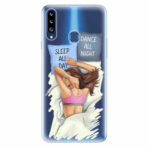 Odolné silikonové pouzdro iSaprio - Dance and Sleep - Samsung Galaxy A20s obraz