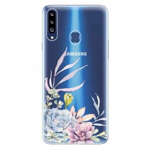 Odolné silikonové pouzdro iSaprio - Succulent 01 - Samsung Galaxy A20s obraz