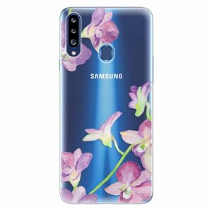 Odolné silikonové pouzdro iSaprio - Purple Orchid - Samsung Galaxy A20s obraz