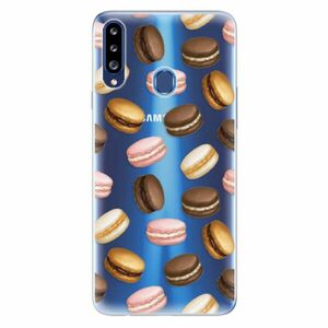 Odolné silikonové pouzdro iSaprio - Macaron Pattern - Samsung Galaxy A20s obraz