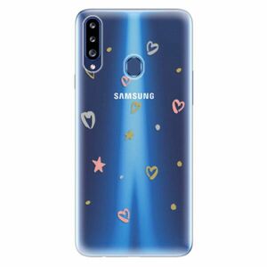 Odolné silikonové pouzdro iSaprio - Lovely Pattern - Samsung Galaxy A20s obraz