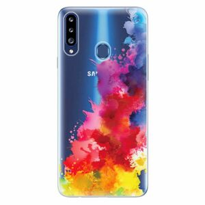 Odolné silikonové pouzdro iSaprio - Color Splash 01 - Samsung Galaxy A20s obraz