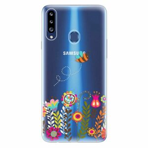 Odolné silikonové pouzdro iSaprio - Bee 01 - Samsung Galaxy A20s obraz