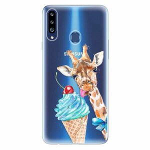 Odolné silikonové pouzdro iSaprio - Love Ice-Cream - Samsung Galaxy A20s obraz