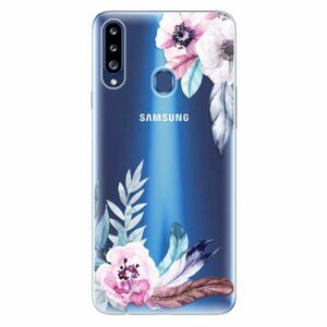Odolné silikonové pouzdro iSaprio - Flower Pattern 04 - Samsung Galaxy A20s obraz