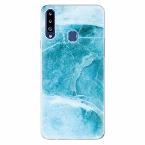Odolné silikonové pouzdro iSaprio - Blue Marble - Samsung Galaxy A20s obraz