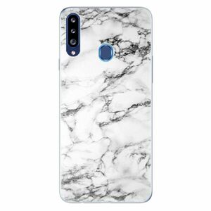 Odolné silikonové pouzdro iSaprio - White Marble 01 - Samsung Galaxy A20s obraz