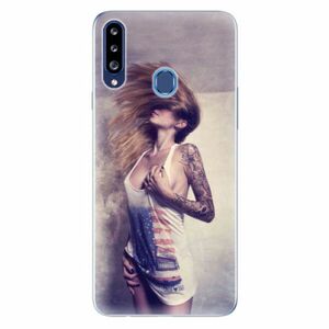 Odolné silikonové pouzdro iSaprio - Girl 01 - Samsung Galaxy A20s obraz