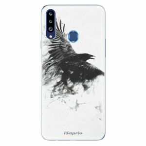 Odolné silikonové pouzdro iSaprio - Dark Bird 01 - Samsung Galaxy A20s obraz