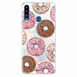 Odolné silikonové pouzdro iSaprio - Donuts 11 - Samsung Galaxy A20s obraz