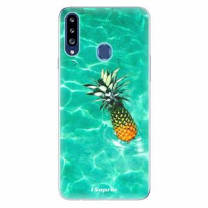 Odolné silikonové pouzdro iSaprio - Pineapple 10 - Samsung Galaxy A20s obraz