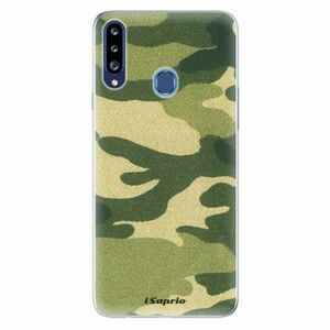 Odolné silikonové pouzdro iSaprio - Green Camuflage 01 - Samsung Galaxy A20s obraz