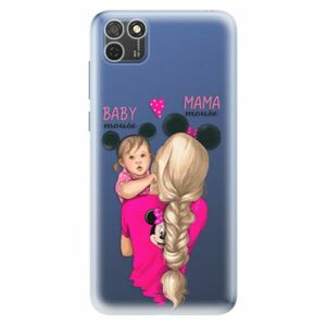 Odolné silikonové pouzdro iSaprio - Mama Mouse Blond and Girl - Honor 9S obraz
