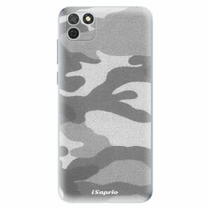 Odolné silikonové pouzdro iSaprio - Gray Camuflage 02 - Honor 9S obraz
