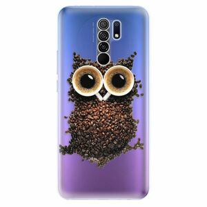 Odolné silikonové pouzdro iSaprio - Owl And Coffee - Xiaomi Redmi 9 obraz