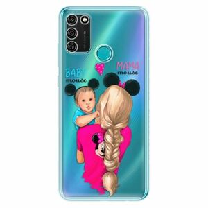 Odolné silikonové pouzdro iSaprio - Mama Mouse Blonde and Boy - Honor 9A obraz