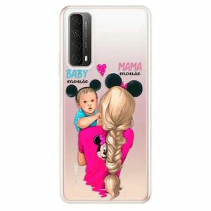 Odolné silikonové pouzdro iSaprio - Mama Mouse Blonde and Boy - Huawei P Smart 2021 obraz